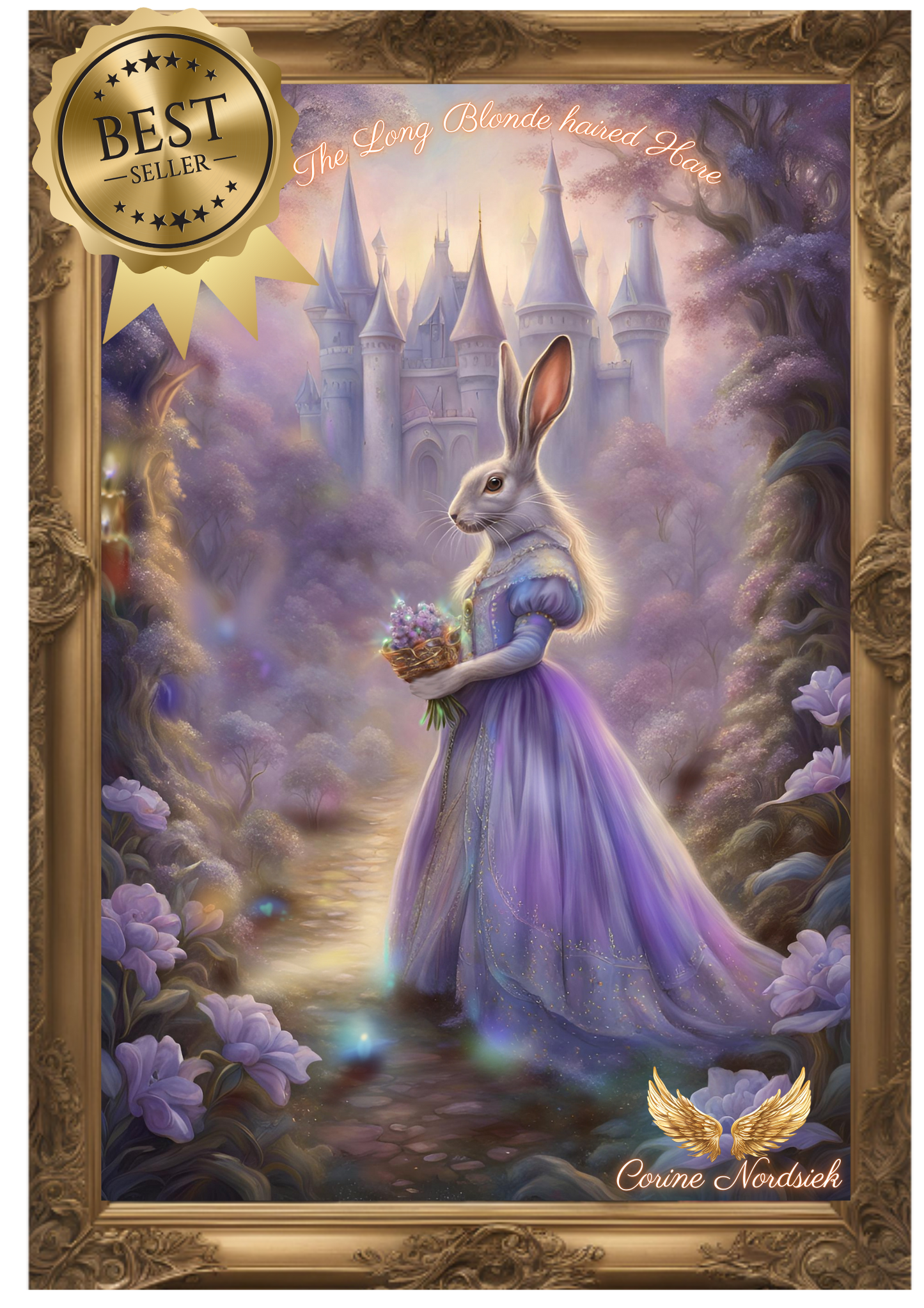 The Long Blonde-Haired Hare: Candle Lit for Easter