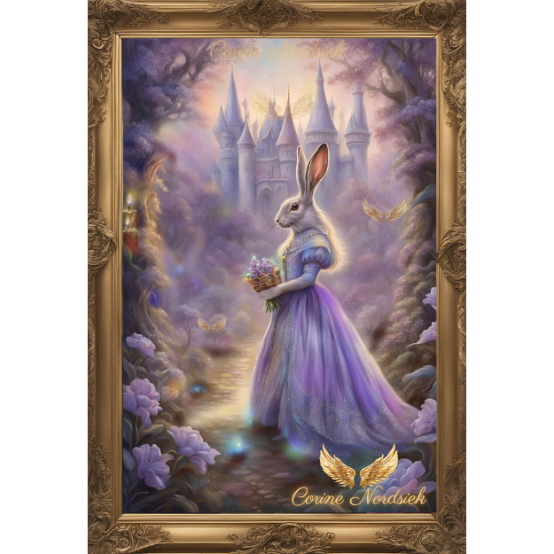 The Long Blonde-Haired Hare: Candle Lit for Easter