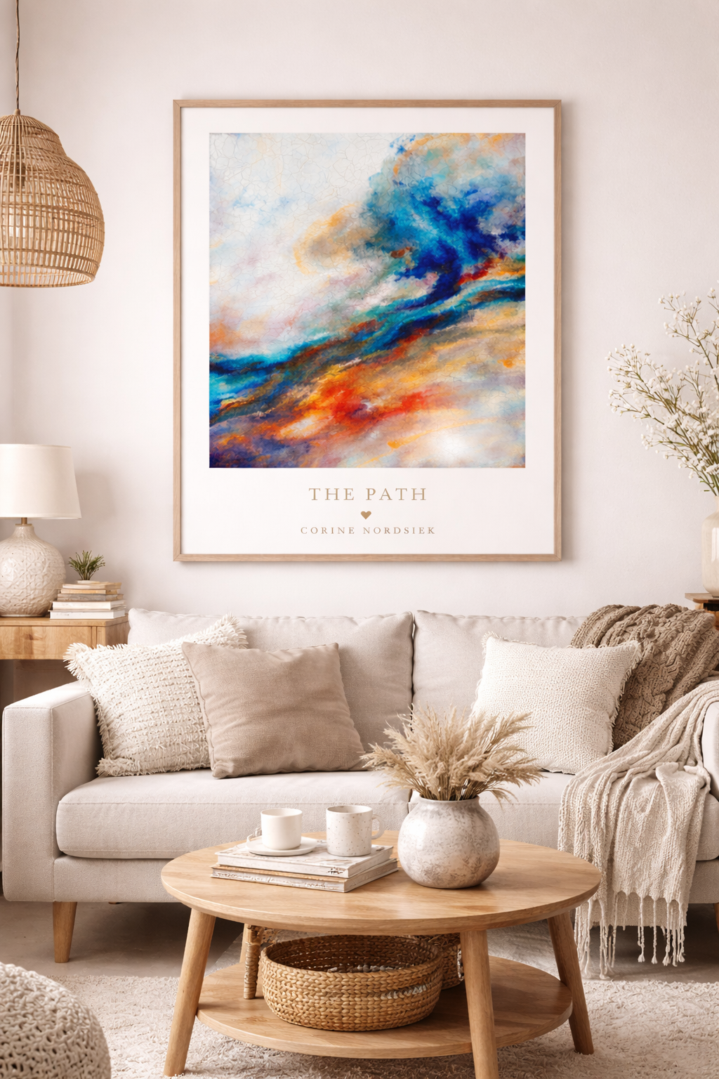 The Path - impressionistic Landscape