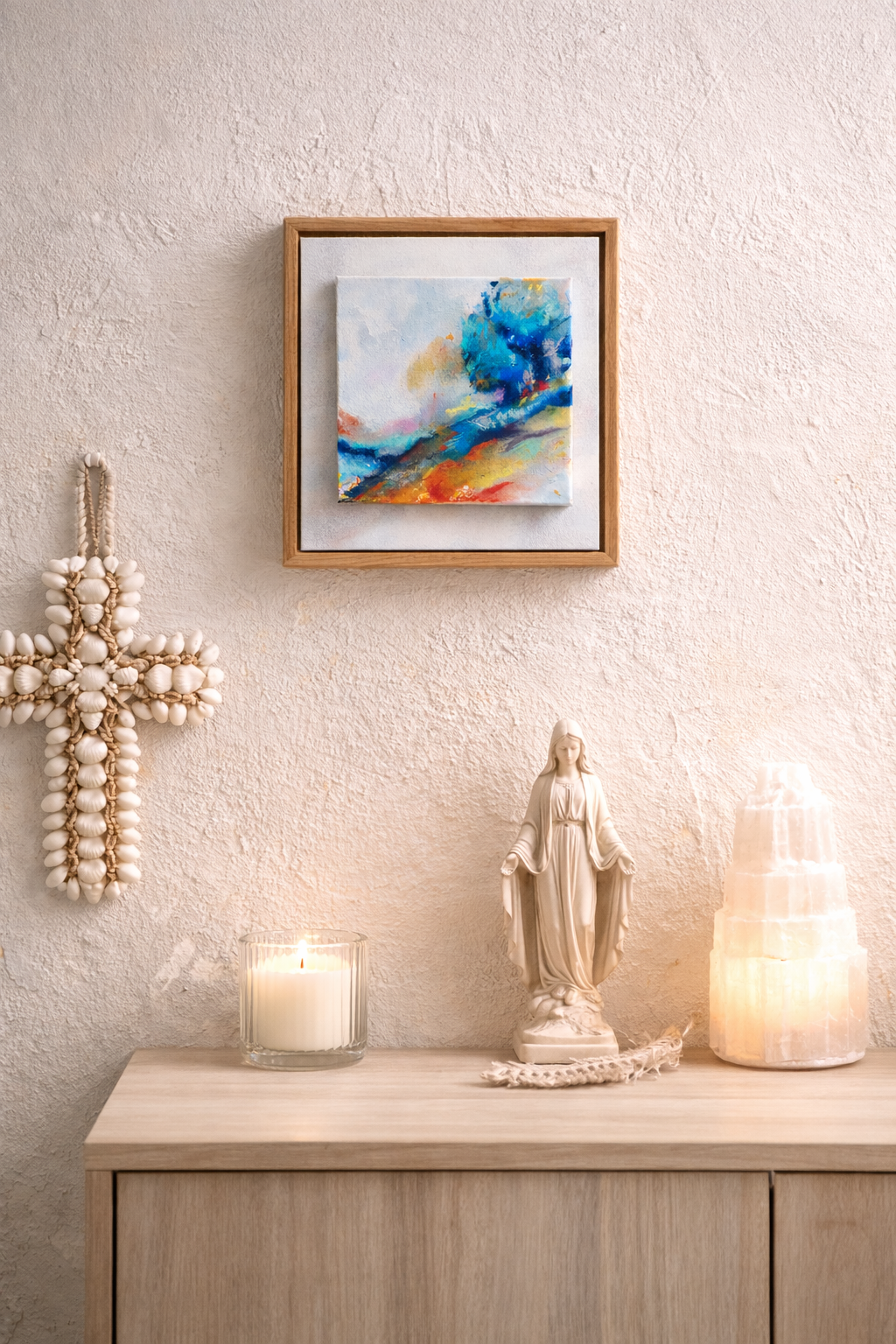 The path - Original Pastel painting